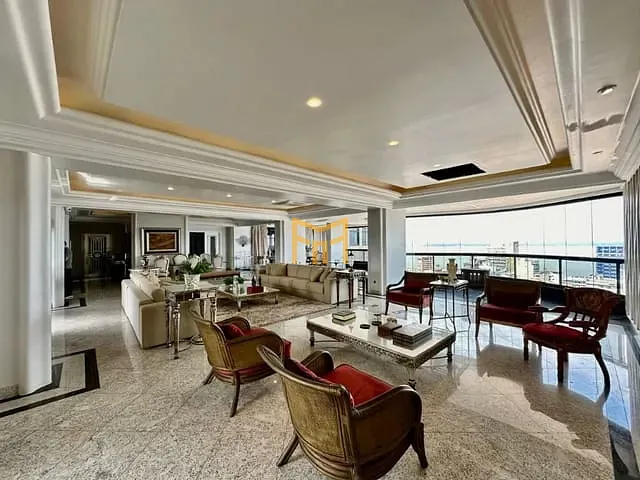 Apartamento com 512m² 4 quartos e 5 banheiros, à venda, no bairro Campina em Belém