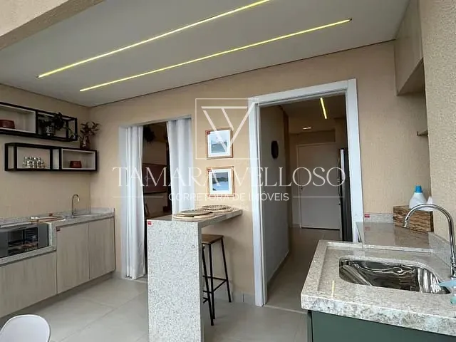 Apartamento 2 quartos e 1 banheiro, à venda, no bairro Mogi Moderno em Mogi das Cruzes
