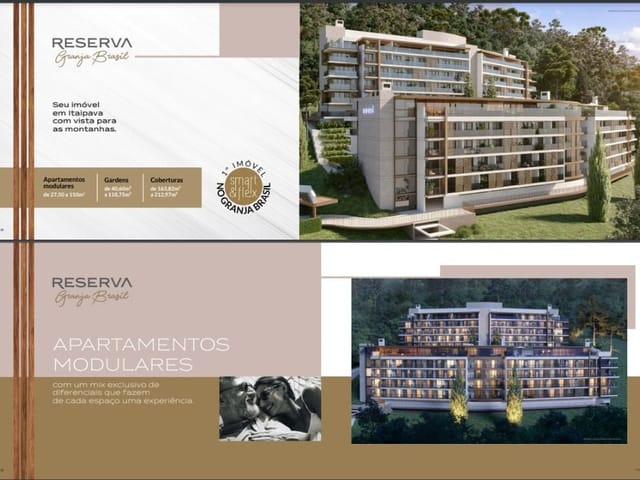 Apartamento 1 quarto e 1 banheiro, à venda, no bairro Itaipava em Petrópolis