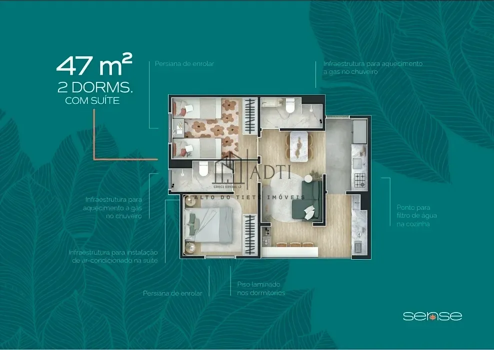 Apartamento, 2 quartos, 71 m² - Foto 14