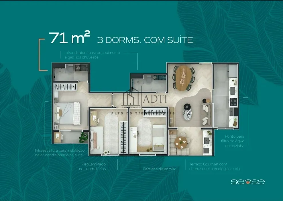 Apartamento, 2 quartos, 71 m² - Foto 15