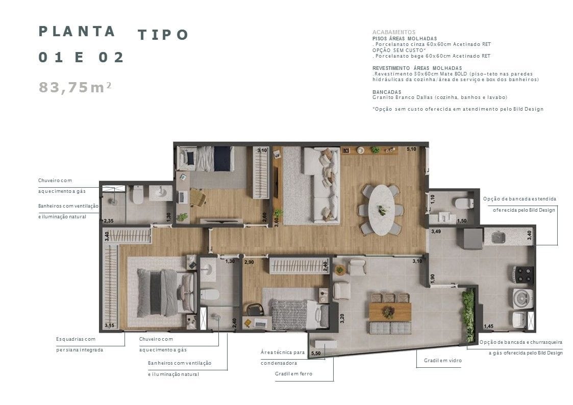 Apartamento, 3 quartos, 80 m² - Foto 33