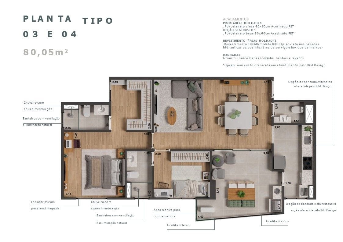 Apartamento, 3 quartos, 80 m² - Foto 29