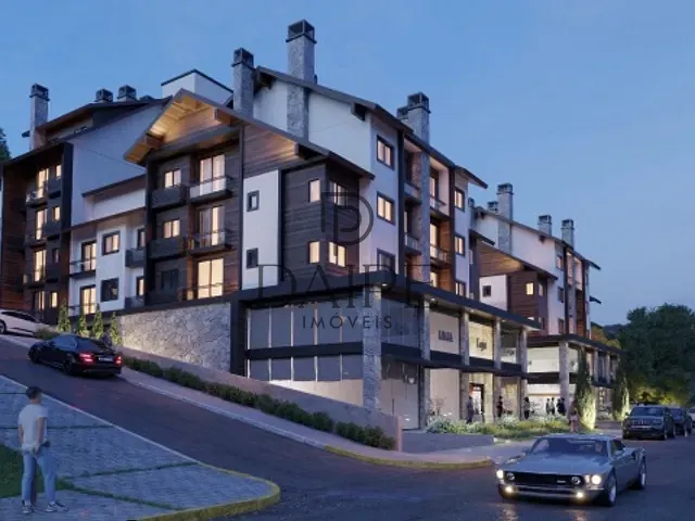 Apartamento com 79m² 1 quarto e 2 banheiros, à venda, no bairro Orquídeas  em Gramado