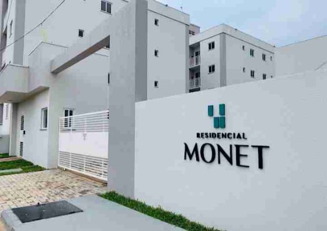 Foto do Apartamento - Apartamento com dois quartos e vaga de garagem coberta, à Venda, no residencial Monet, bairro Jardim Tarumã, Xanxerê | CM Negócios imobiliários