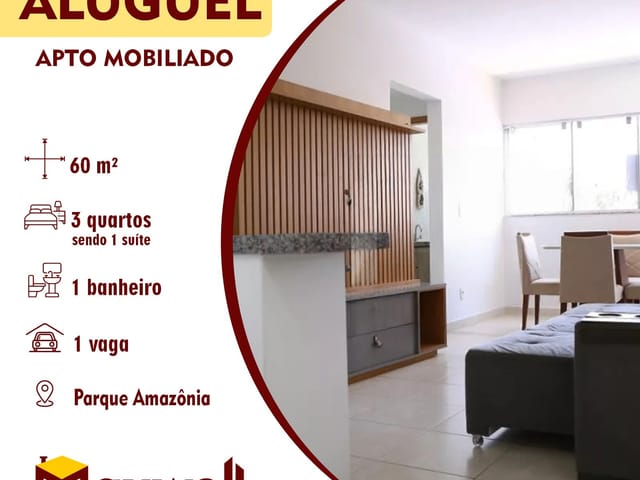 Foto do Apartamento - Apartamento para locação, Parque Amazônia, Goiânia, GO | Maxwell Imóveis