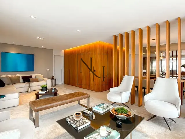 Apartamento com 225m² 3 quartos e 5 banheiros, à venda, no bairro Cidade Monções em São Paulo