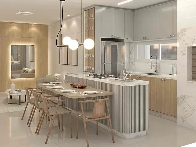 Apartamento 3 quartos e 2 banheiros, à venda, no bairro Centro em Camboriú