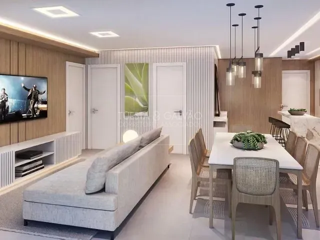 Apartamento com 77m² 3 quartos e 2 banheiros, à venda, no bairro Cristo Rei em Curitiba