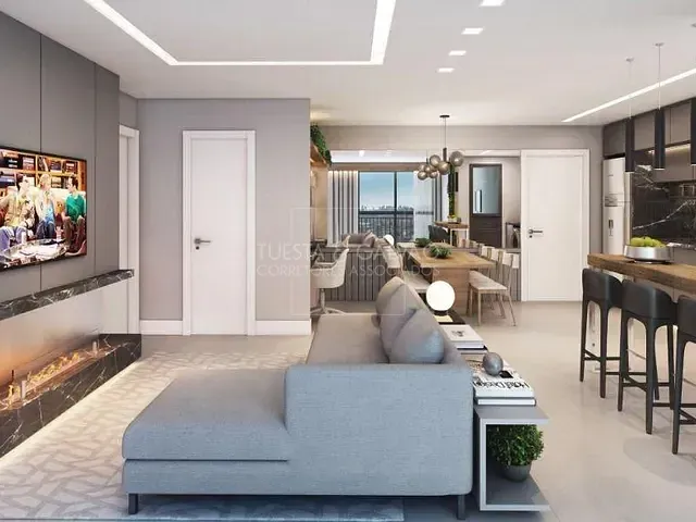 Apartamento com 77m² 3 quartos e 2 banheiros, à venda, no bairro Cristo Rei em Curitiba