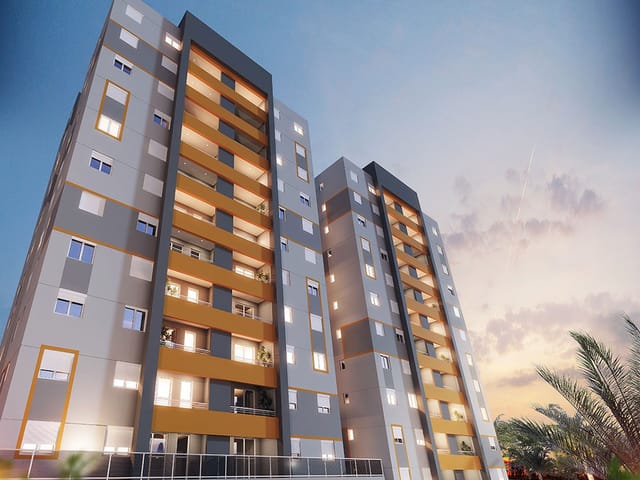 Apartamento 3 quartos e 1 banheiro, à venda, no bairro Meu Cantinho em Suzano