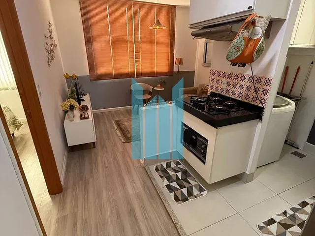 Apartamento 1 quarto e 1 banheiro, à venda, no bairro Centro em Poços de Caldas
