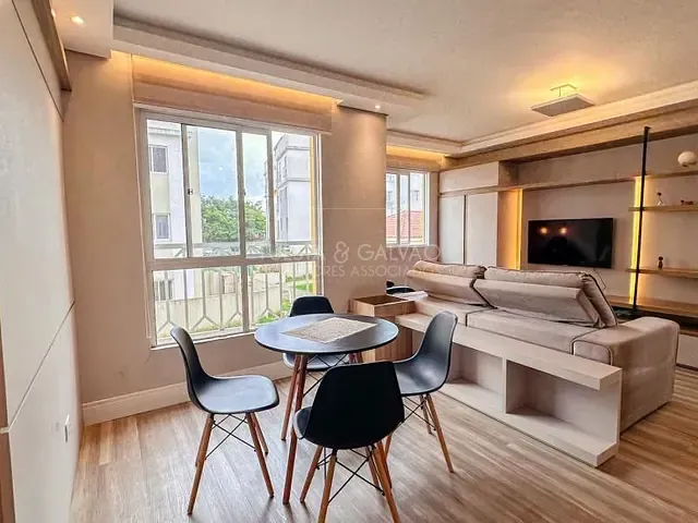 Apartamento com 49m² 1 quarto e 1 banheiro, à venda, no bairro Capão Raso em Curitiba