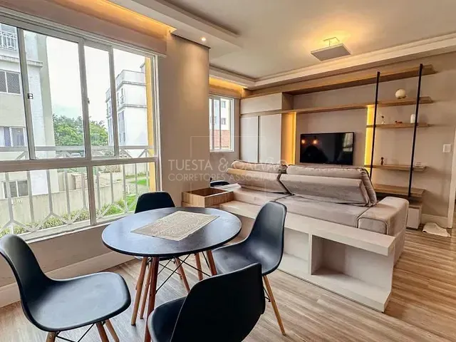 Apartamento com 49m² 1 quarto e 1 banheiro, à venda, no bairro Capão Raso em Curitiba