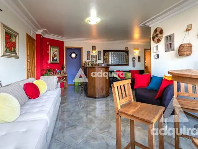Apartamento com 127m² 3 quartos e 3 banheiros, à venda, no bairro Centro em Ponta Grossa