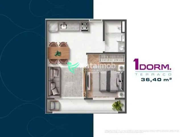 Apartamento 1 quarto e 2 banheiros, à venda, no bairro Vila da Saúde em São Paulo