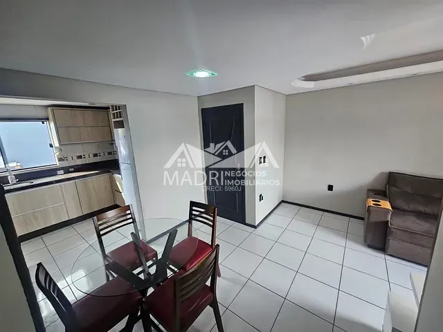Apartamento com 90m² 2 quartos e 2 banheiros, para alugar, no bairro Madri em Palhoça