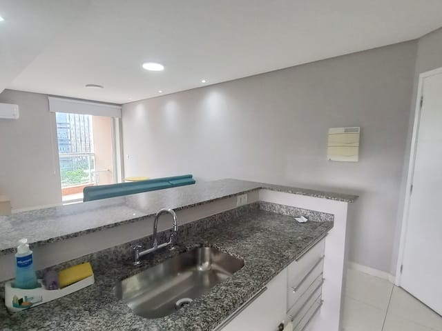 Apartamento com 110m² 1 quarto e 2 banheiros, para alugar, no bairro Vila Olímpia em São Paulo