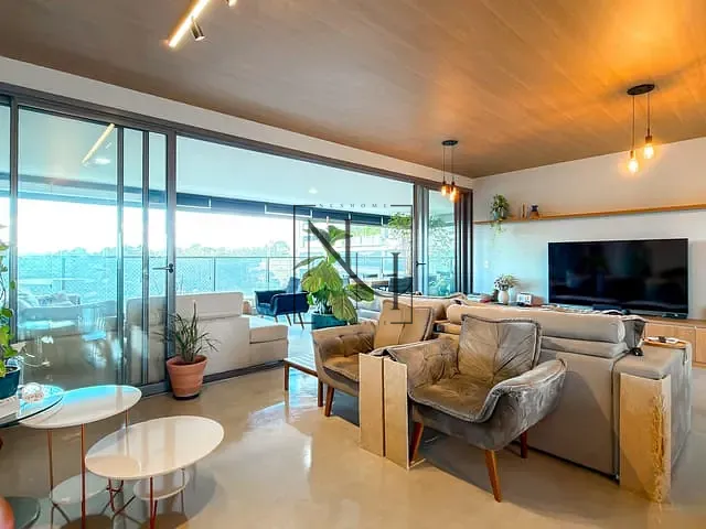 Apartamento com 265m² 3 quartos e 6 banheiros, à venda, no bairro Jardim Fonte do Morumbi em São Paulo