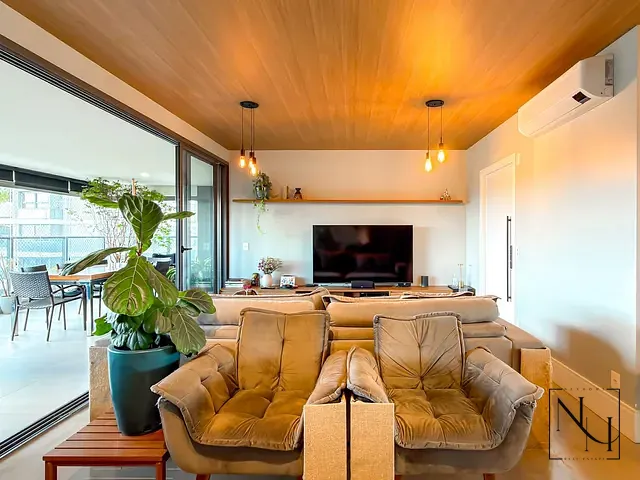 Apartamento com 265m² 3 quartos e 6 banheiros, à venda, no bairro Jardim Fonte do Morumbi em São Paulo