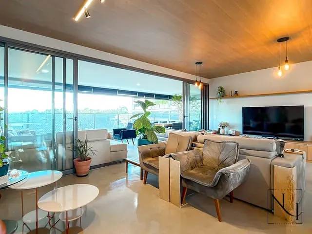 Apartamento com 265m² 3 quartos e 6 banheiros, à venda, no bairro Jardim Fonte do Morumbi em São Paulo