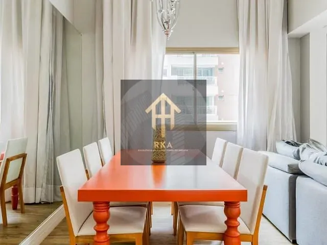 Apartamento 2 quartos e 3 banheiros, para alugar, no bairro Brooklin em São Paulo