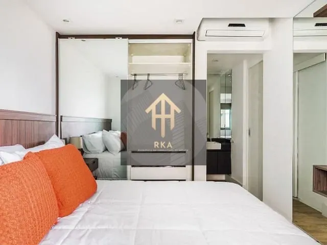 Apartamento 2 quartos e 3 banheiros, para alugar, no bairro Brooklin em São Paulo