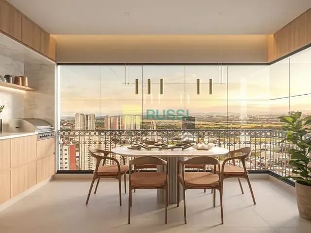 Apartamento com 189m² 3 quartos e 3 banheiros, à venda, no bairro Vila Ema em São José dos Campos