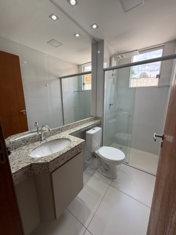 Apartamento com 60m² 2 quartos e 1 banheiro, para alugar, no bairro Liberdade em Santa Luzia