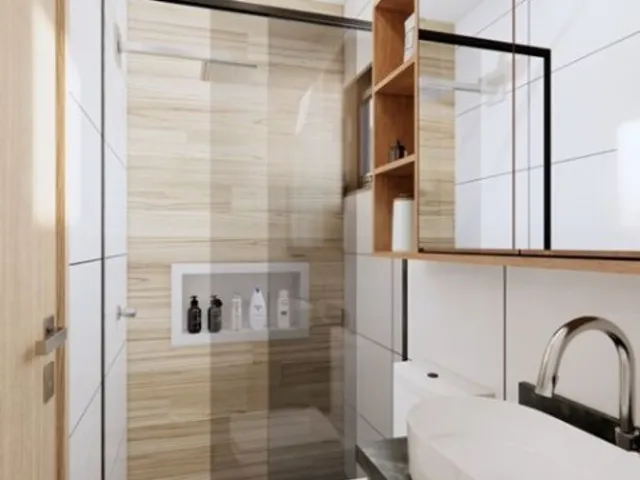 Apartamento 2 quartos e 2 banheiros, à venda, no bairro Campestre em Santo André
