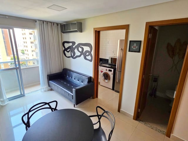 Foto do Apartamento - Apartamento com 1 dormitório para alugar, 53 m² por R$ 3.500/mês - Setor Bueno - Goiânia/GO | FRADE RAMOS NEGOCIOS IMOBILIARIOS LTDA