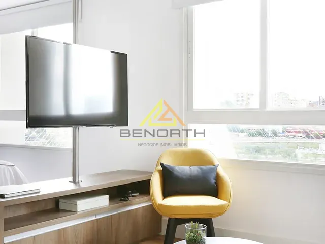 Apartamento com 63m² 1 quarto e 2 banheiros, para alugar, no bairro Cidade Monções em São Paulo