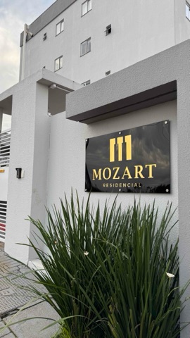 Foto do Apartamento - Apartamento com dois quartos para  venda, mobiliado, no Residencial Mozart, com piscina, bairro Nossa Senhora de Lurdes,  Xanxerê, SC | CM Negócios imobiliários