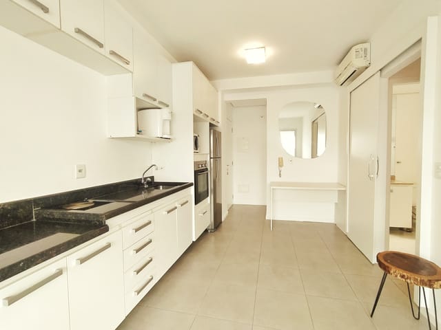 Apartamento com 81m² 1 quarto e 1 banheiro, para alugar, no bairro Vila Olímpia em São Paulo