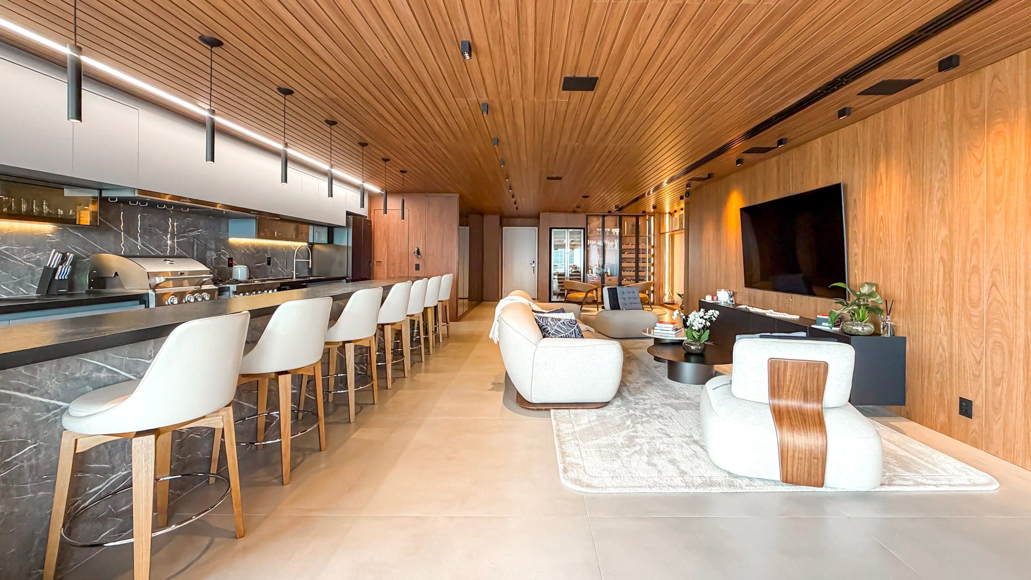 Sky Garden de 265m² no Brooklin | 3 Suítes | 4 Vagas
