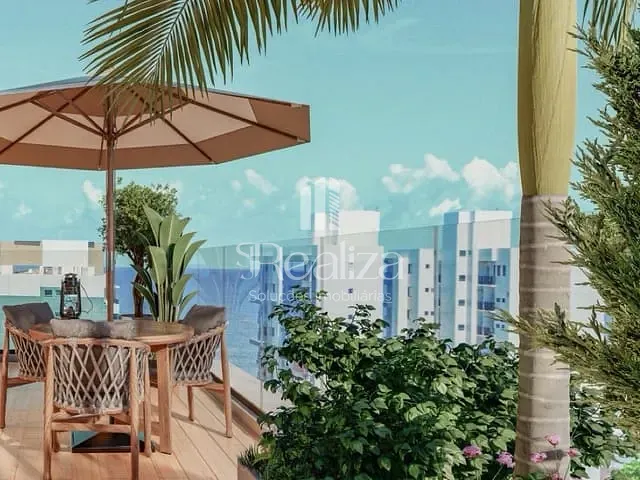Apartamento com 76m² 3 quartos e 2 banheiros, à venda, no bairro Praia dos Milionários em Ilhéus