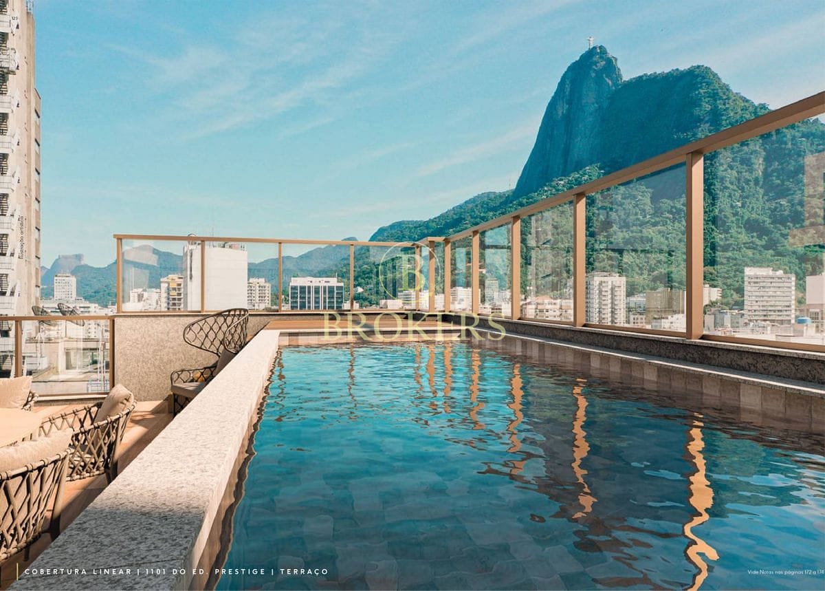 Iconyc By Yoo | Apartamento 3 quartos com suíte em Botafogo - Garden