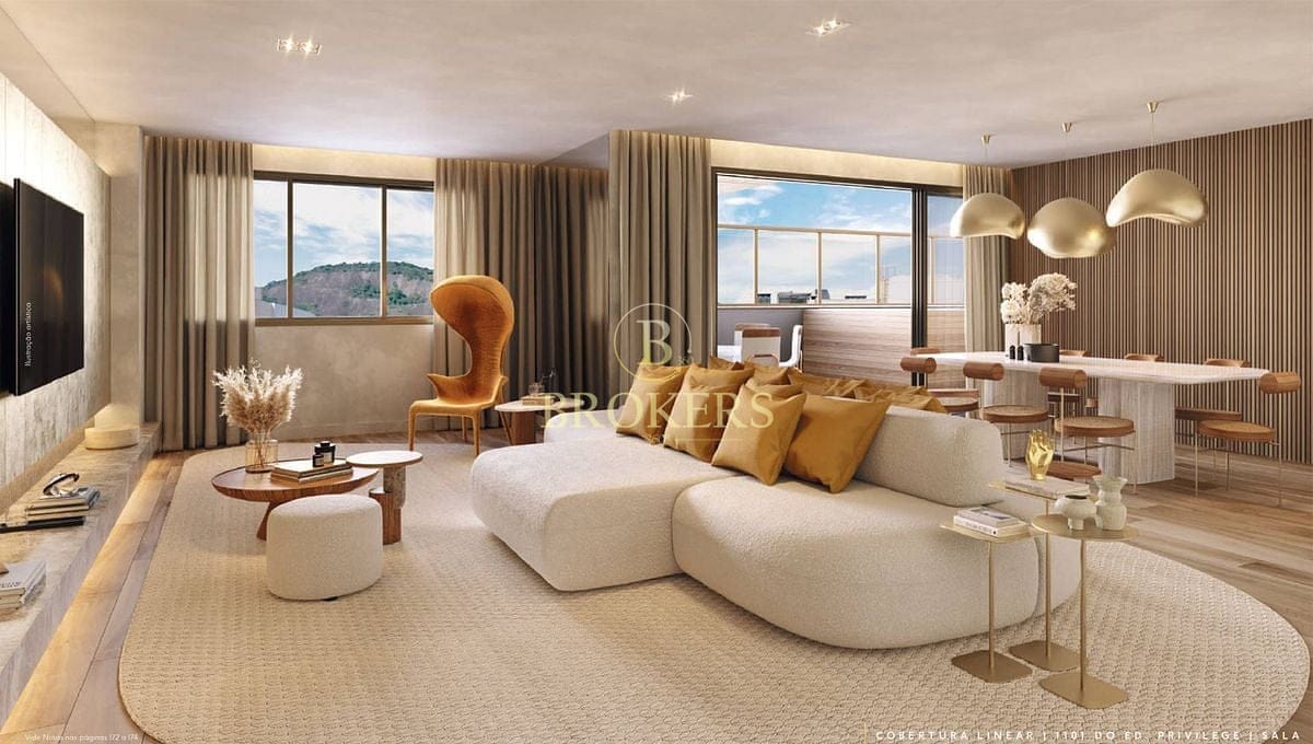 Iconyc By Yoo | Apartamento 3 quartos com suíte em Botafogo - Garden
