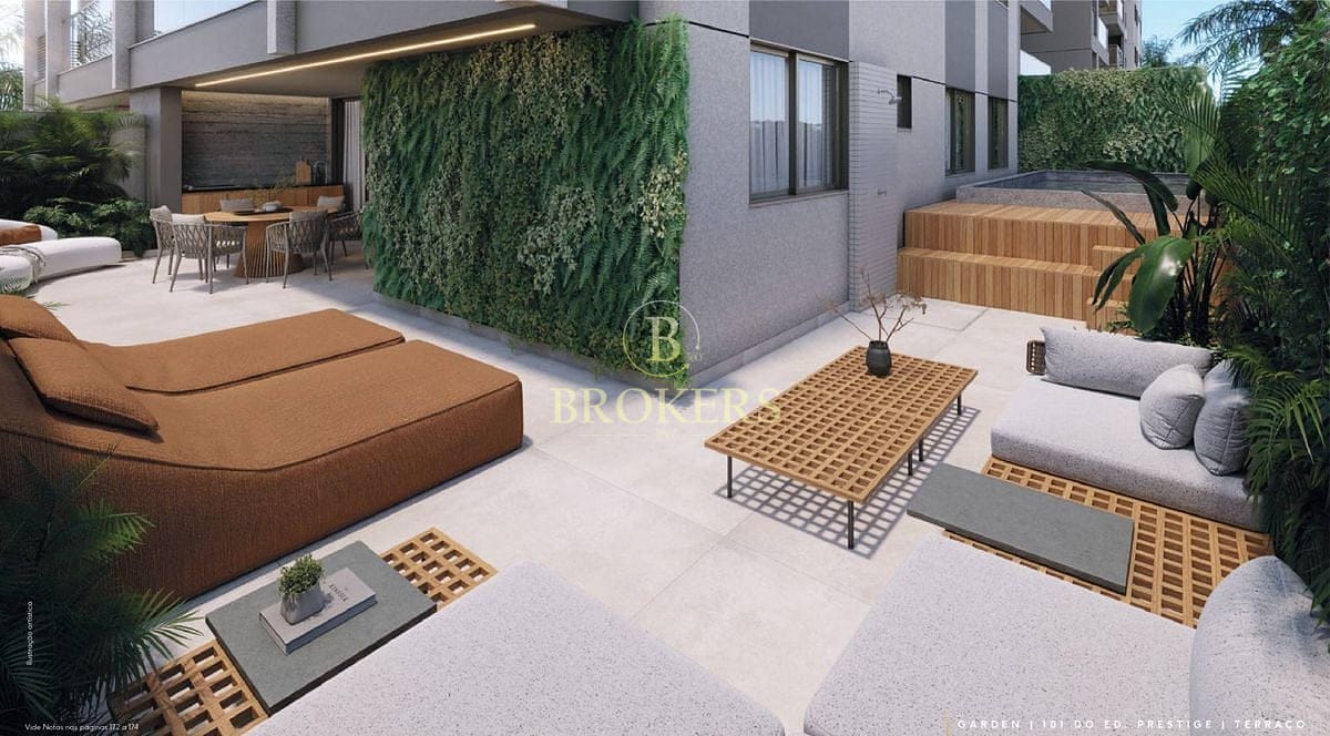 Iconyc By Yoo | Apartamento 3 quartos com suíte em Botafogo - Garden