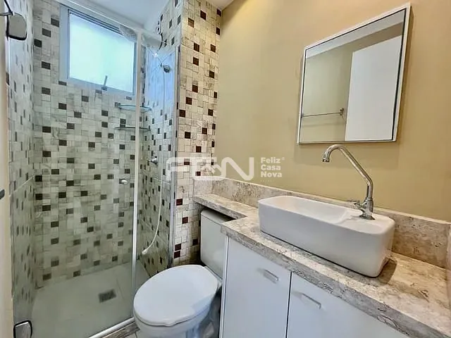 Apartamento 2 quartos e 1 banheiro, à venda, no bairro Ponto Certo em Camaçari