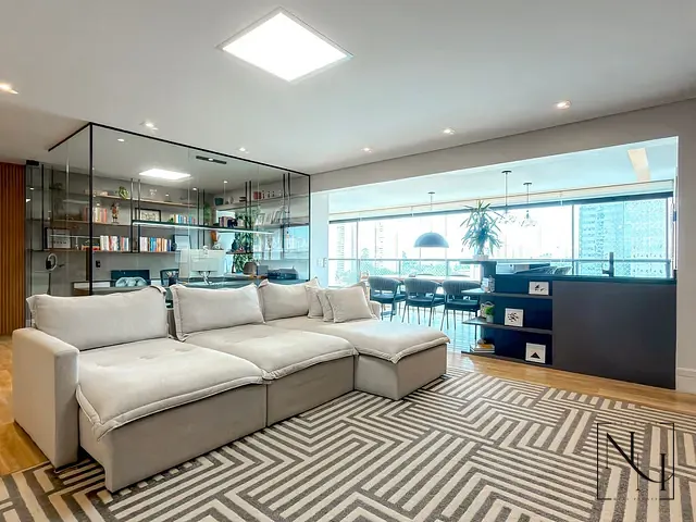 Apartamento com 168m² 3 quartos e 5 banheiros, à venda, no bairro Chácara Santo Antônio em São Paulo