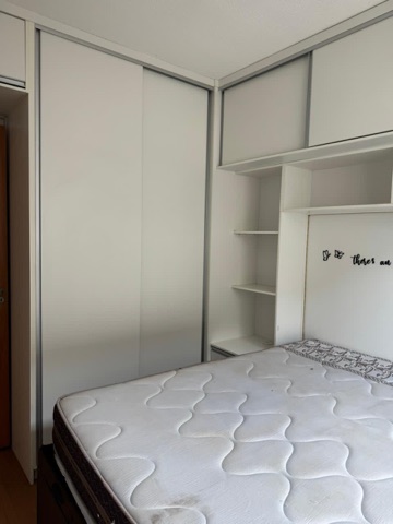 Apartamento 2 quartos e 1 banheiro, para alugar, no bairro Pousada Del Rey (São Benedito) em Santa Luzia