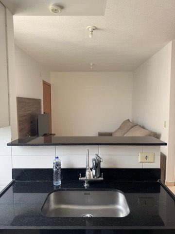 Apartamento 2 quartos e 1 banheiro, para alugar, no bairro Pousada Del Rey (São Benedito) em Santa Luzia