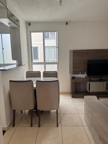 Apartamento 2 quartos e 1 banheiro, para alugar, no bairro Pousada Del Rey (São Benedito) em Santa Luzia