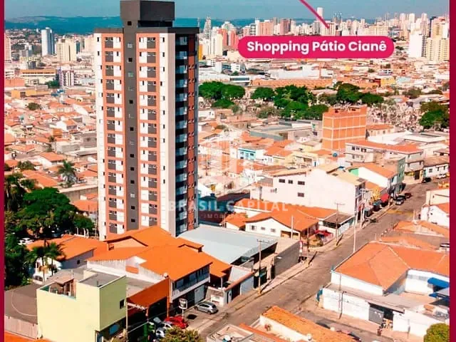 Apartamento com 50m² 2 quartos e 2 banheiros, à venda, no bairro Vila Santa Rita em Sorocaba