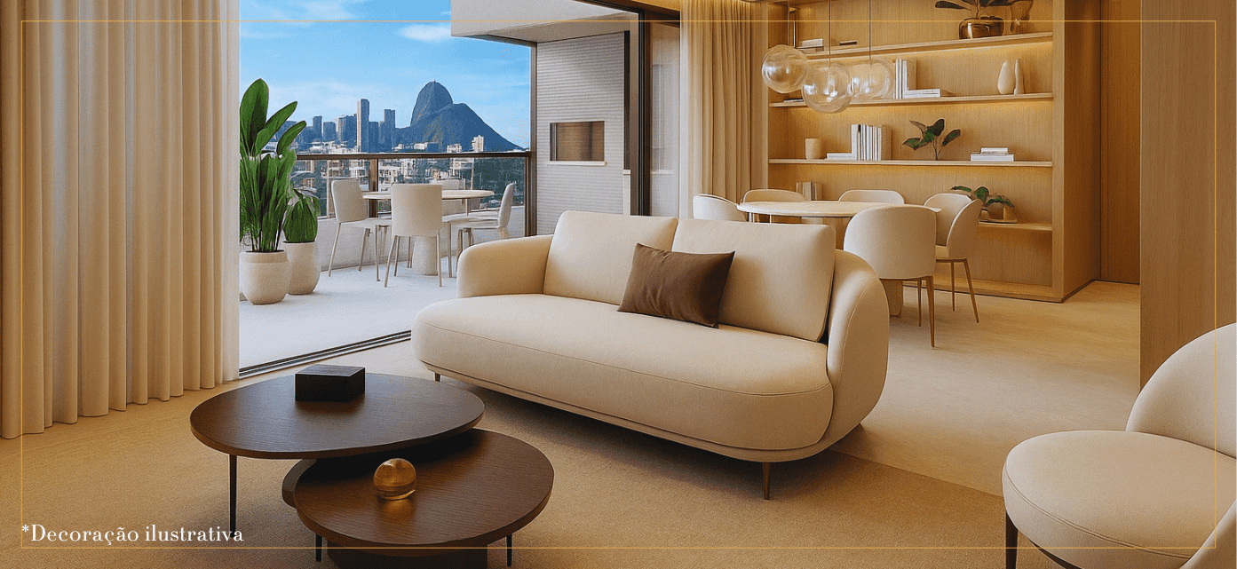 Iconyc By Yoo, Apartamento 2 Quartos, Garden, Botafogo, Rio de Janeiro