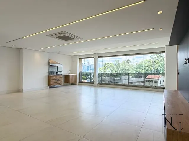 Apartamento com 186m² 4 quartos e 6 banheiros, para alugar, no bairro Cidade Jardim em São Paulo