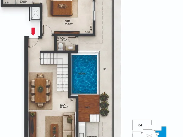 Apartamento 3 quartos e 1 banheiro, à venda, no bairro Costazul em Rio das Ostras