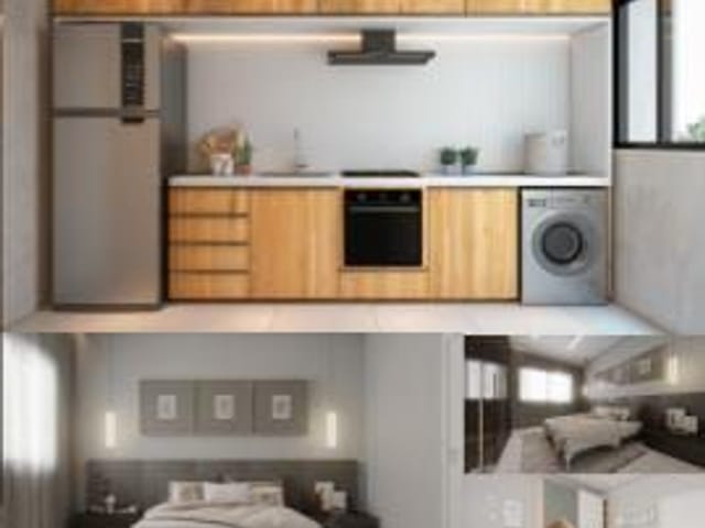 Apartamento 1 quarto e 1 banheiro, à venda, no bairro Miramar em João Pessoa