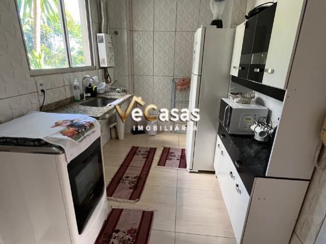 Apartamento com 60m² 2 quartos e 1 banheiro, à venda, no bairro Atlântica em Rio das Ostras